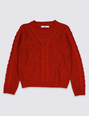 Round Neck Long Sleeve Jumper &#40;5-14 Years&#41;